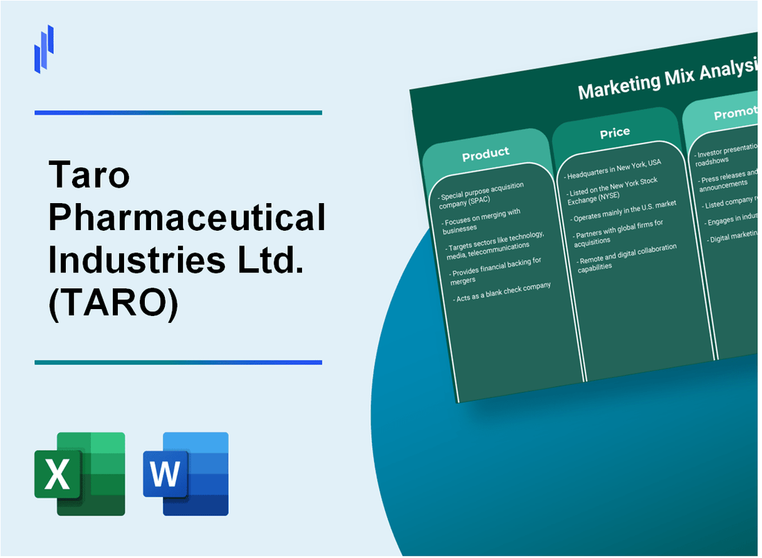 Marketing Mix Analysis of Taro Pharmaceutical Industries Ltd. (TARO)