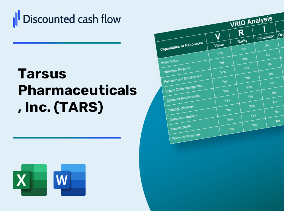 Tarsus Pharmaceuticals, Inc. (TARS): VRIO Analysis [10-2024 Updated]