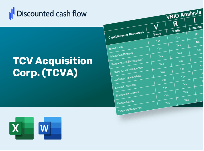 TCV Acquisition Corp. (TCVA): VRIO Analysis [10-2024 Updated]