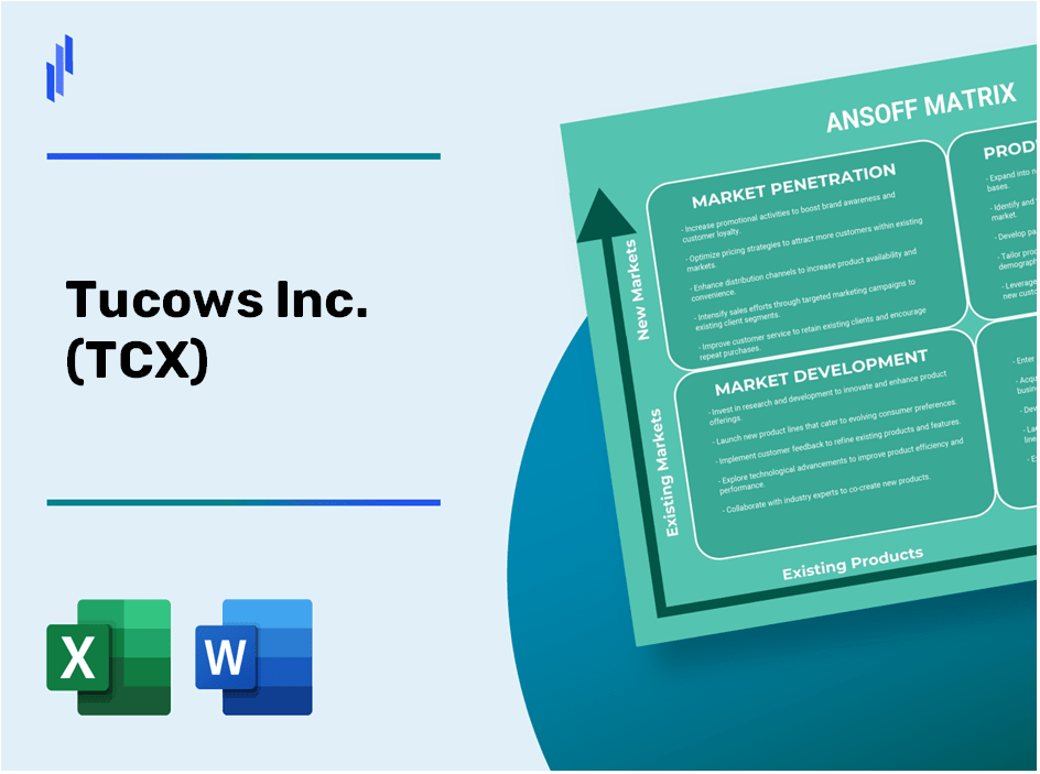 Tucows Inc. (TCX)Ansoff Matrix