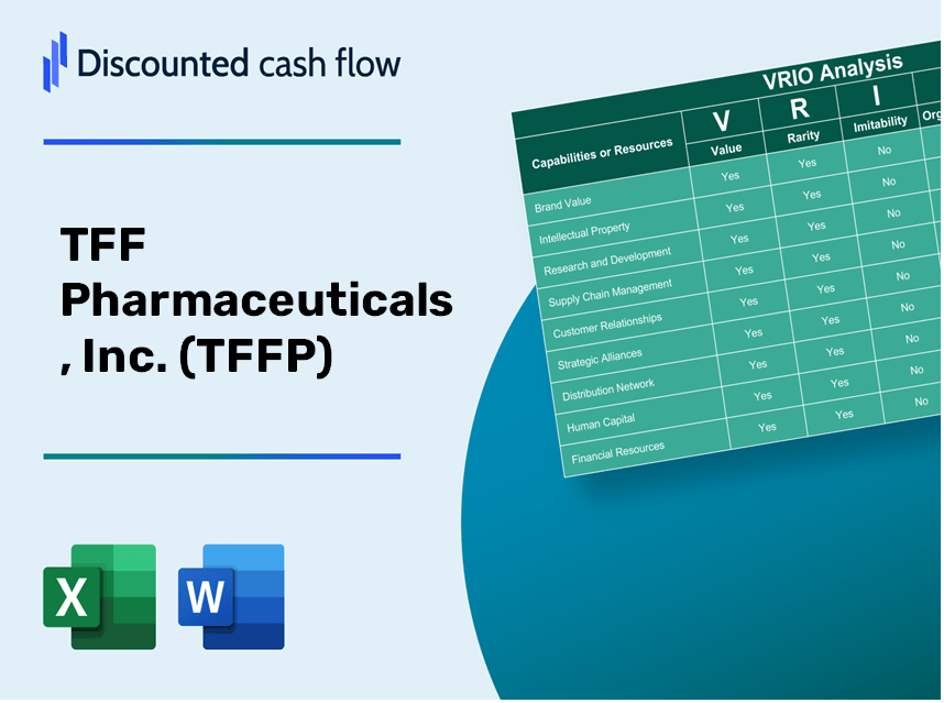 TFF Pharmaceuticals, Inc. (TFFP): VRIO Analysis [10-2024 Updated]