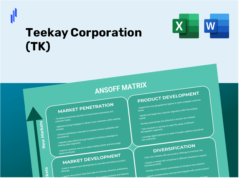 Teekay Corporation (TK)Ansoff Matrix