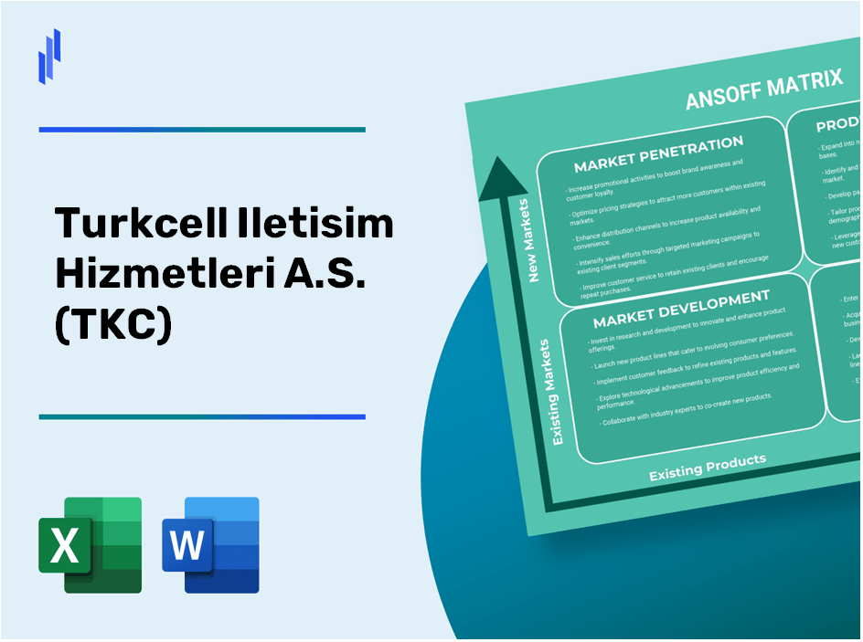 Turkcell Iletisim Hizmetleri A.S. (TKC)Ansoff Matrix