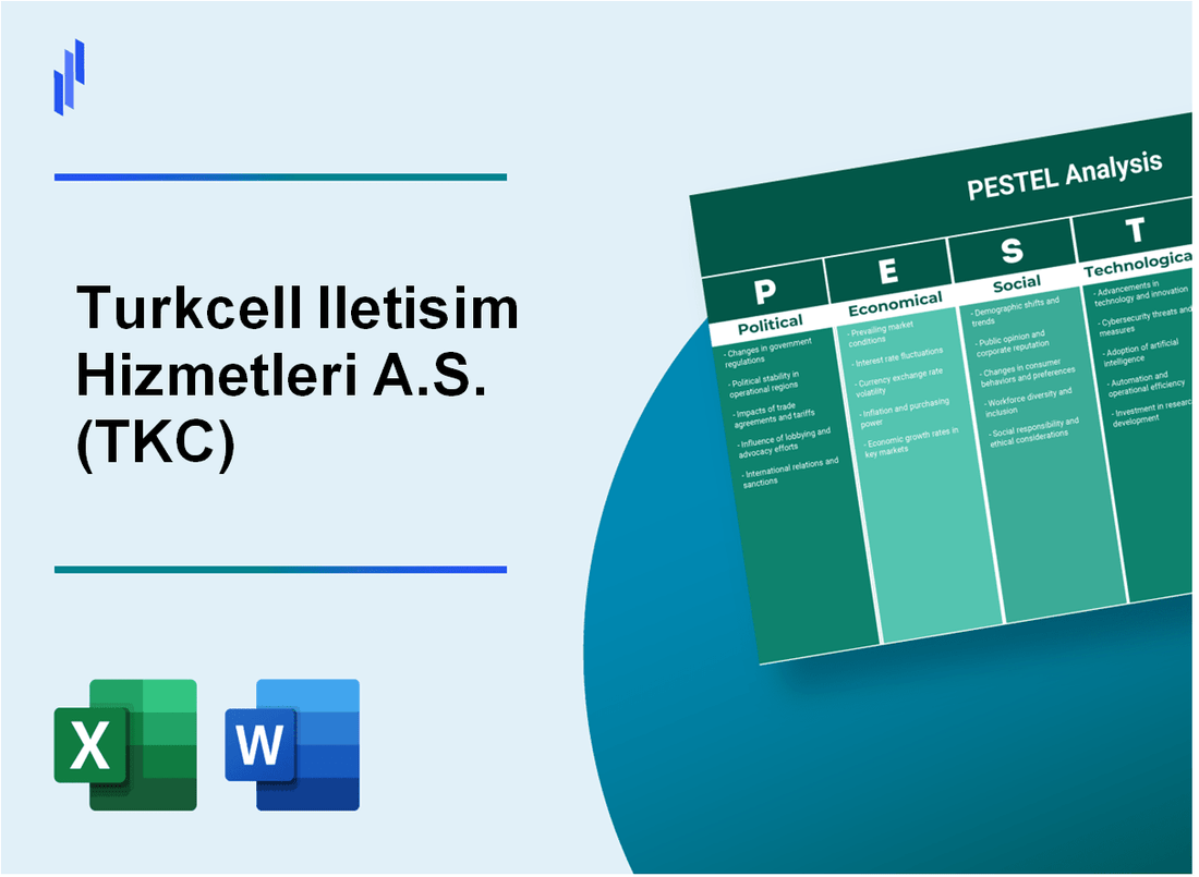 PESTEL Analysis of Turkcell Iletisim Hizmetleri A.S. (TKC)