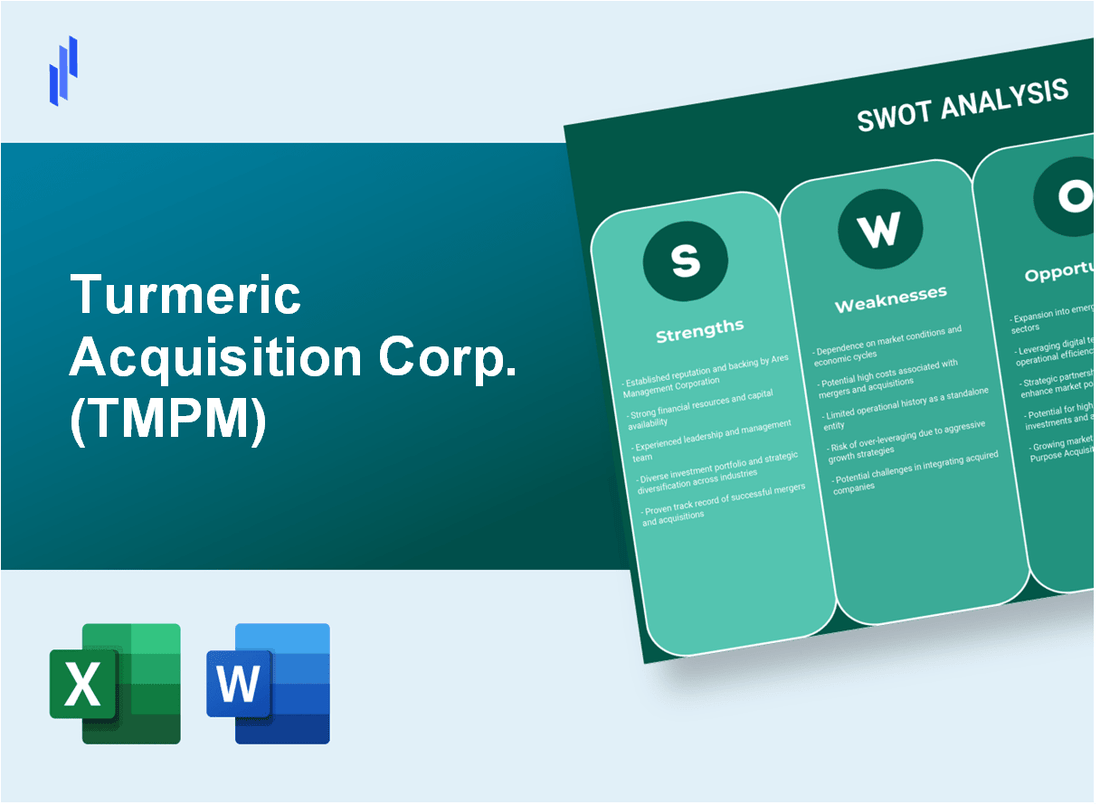 Turmeric Acquisition Corp. (TMPM) SWOT Analysis