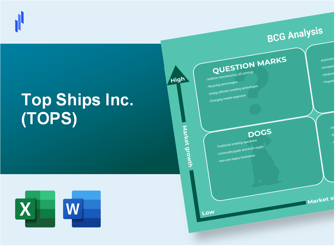 Top Ships Inc. (TOPS) BCG Matrix Analysis