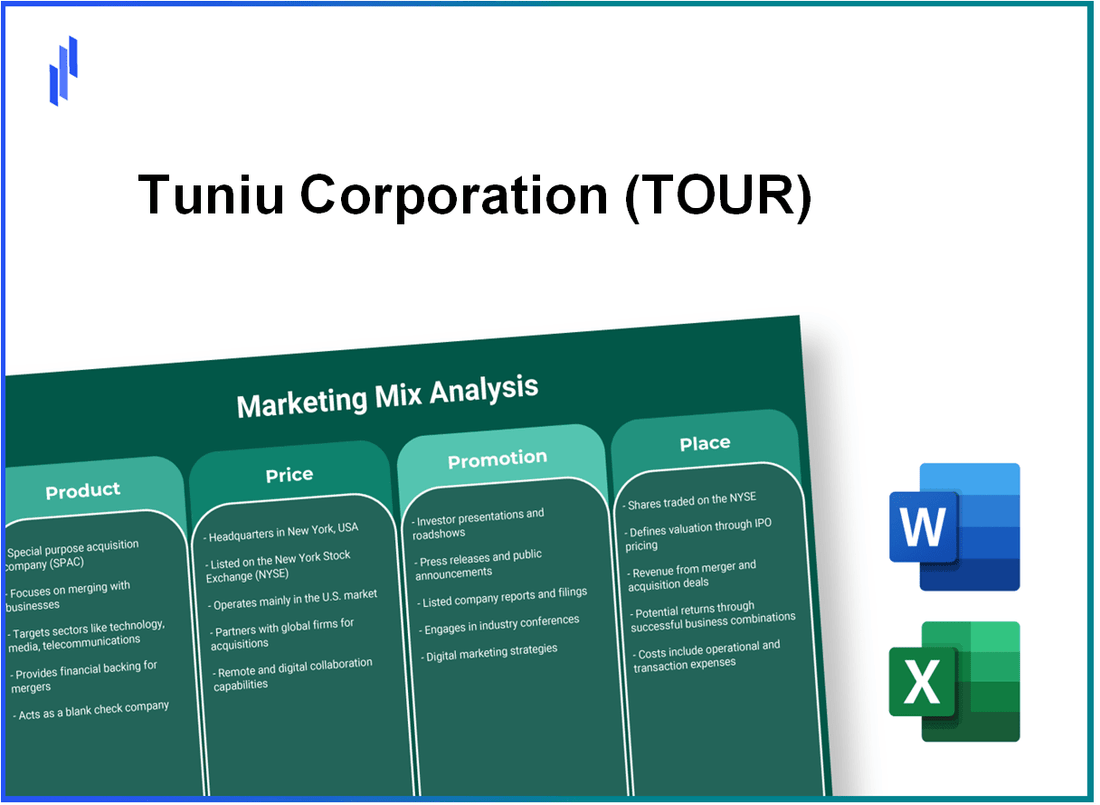 Marketing Mix Analysis of Tuniu Corporation (TOUR)