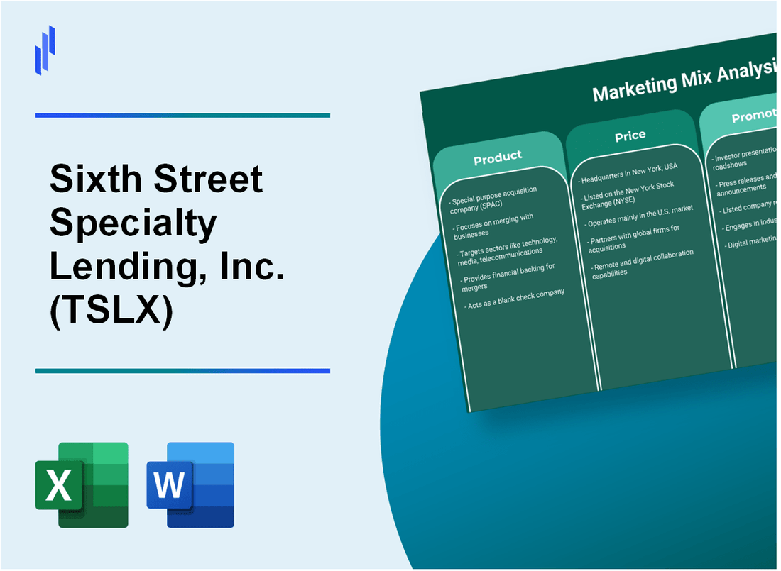 Marketing Mix Analysis of Sixth Street Specialty Lending, Inc. (TSLX)