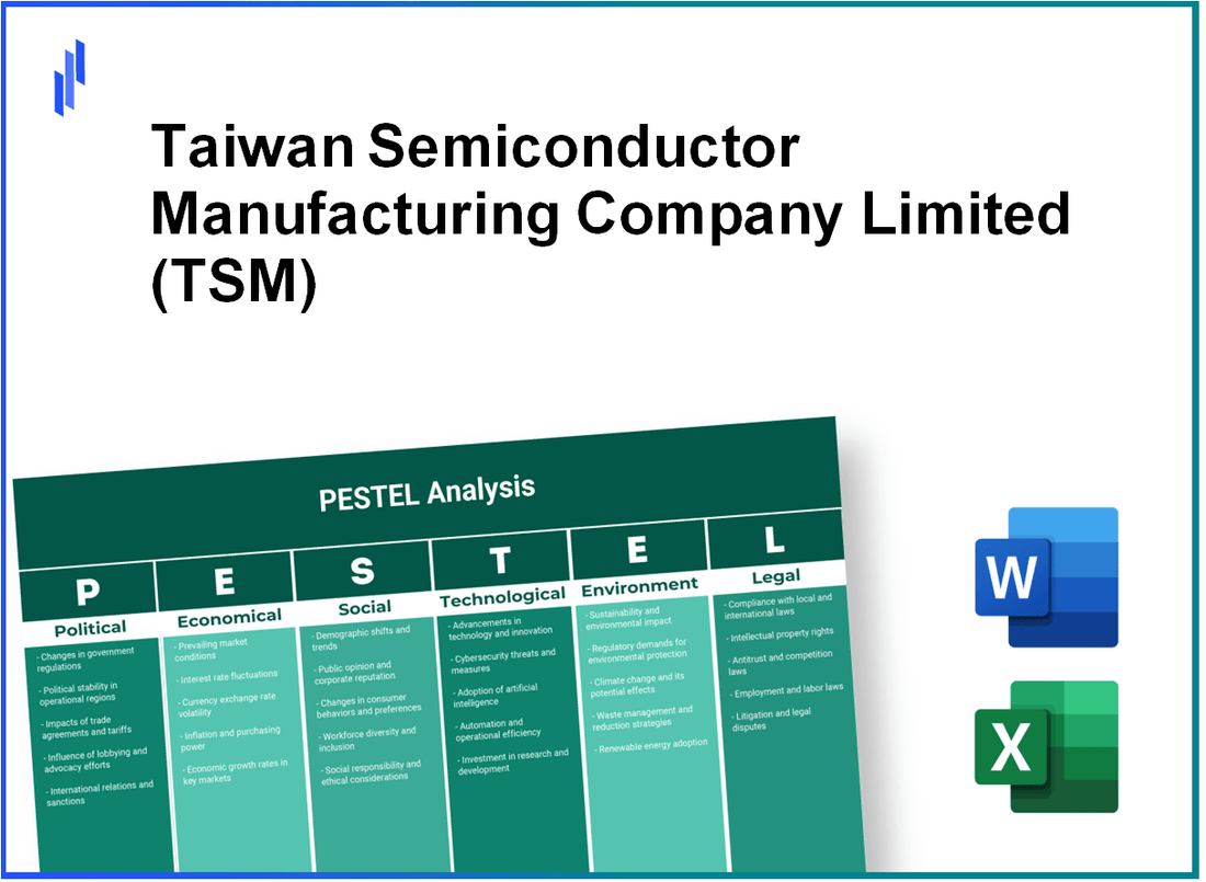 PESTEL Analysis of Taiwan Semiconductor Manufacturing Company Limited (TSM)