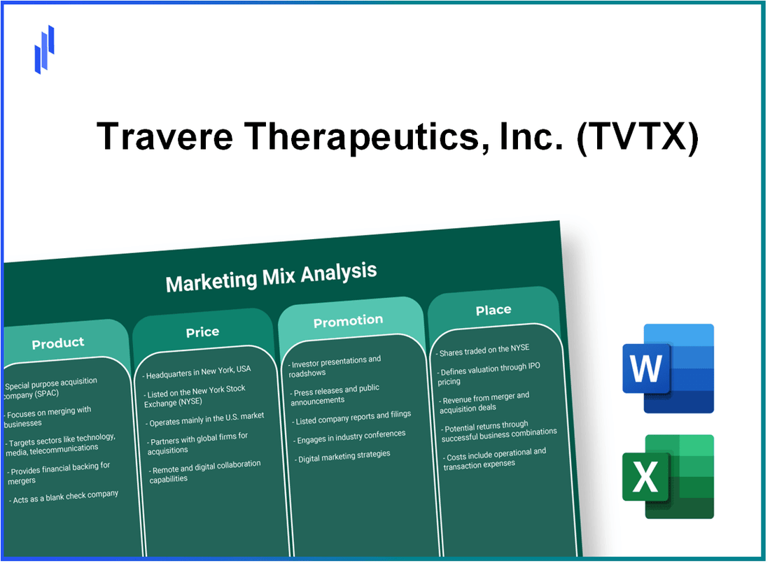 Marketing Mix Analysis of Travere Therapeutics, Inc. (TVTX)