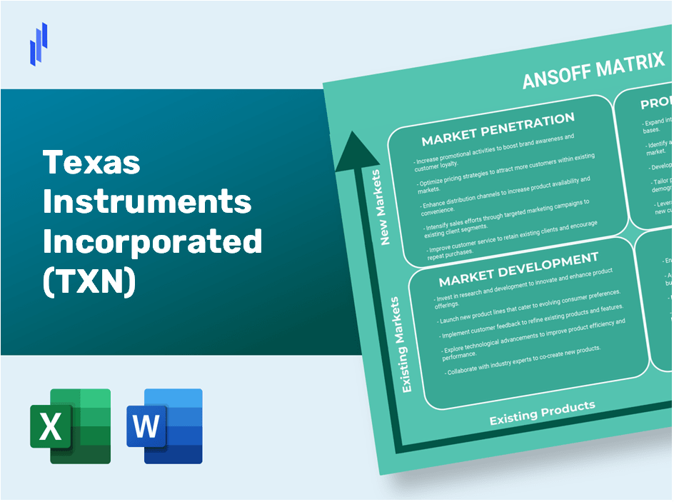 Texas Instruments Incorporated (TXN)Ansoff Matrix