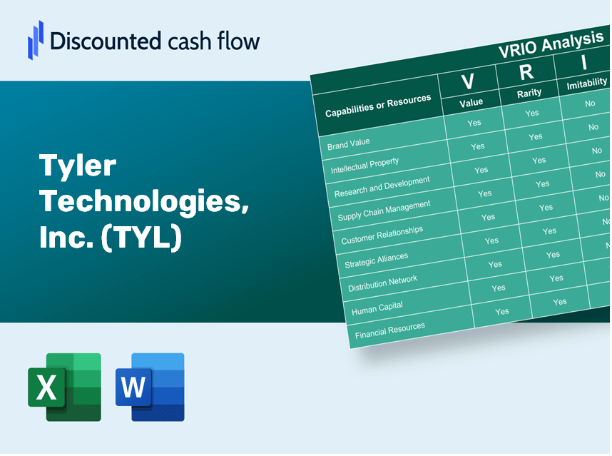 Tyler Technologies, Inc. (TYL): VRIO Analysis [10-2024 Updated]