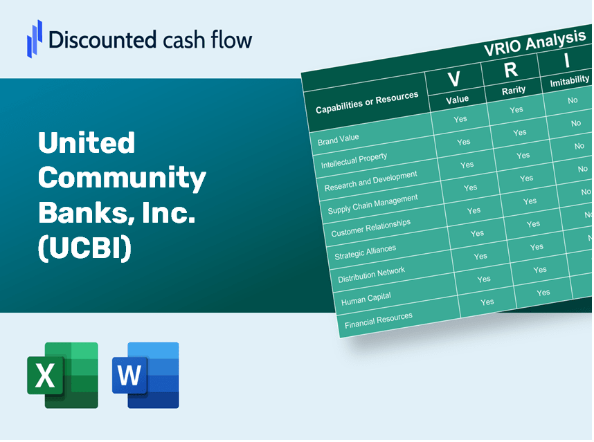 United Community Banks, Inc. (UCBI): VRIO Analysis [10-2024 Updated]