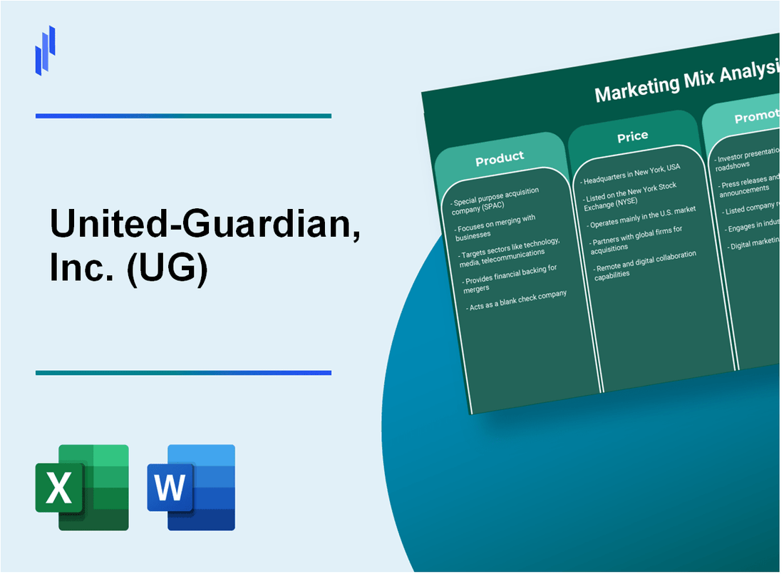 Marketing Mix Analysis of United-Guardian, Inc. (UG)