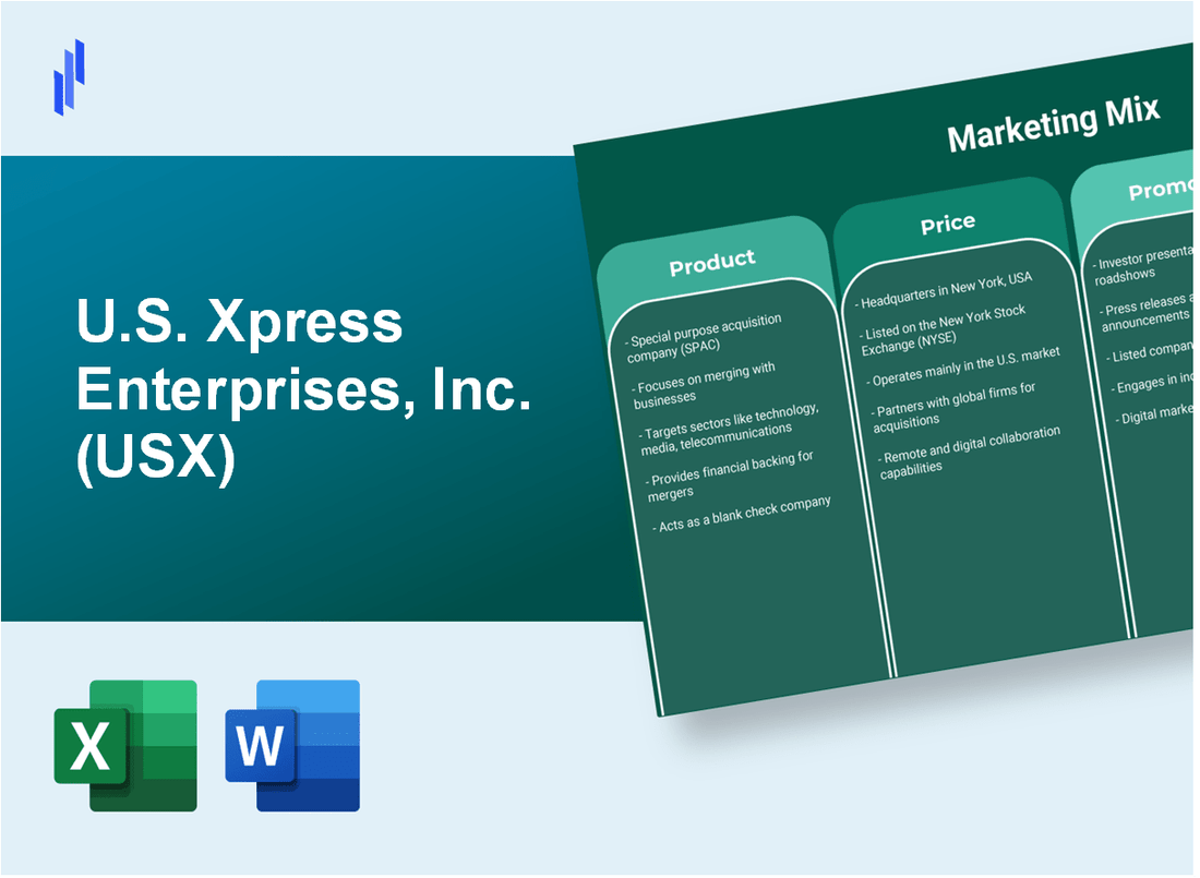 Marketing Mix Analysis of U.S. Xpress Enterprises, Inc. (USX)