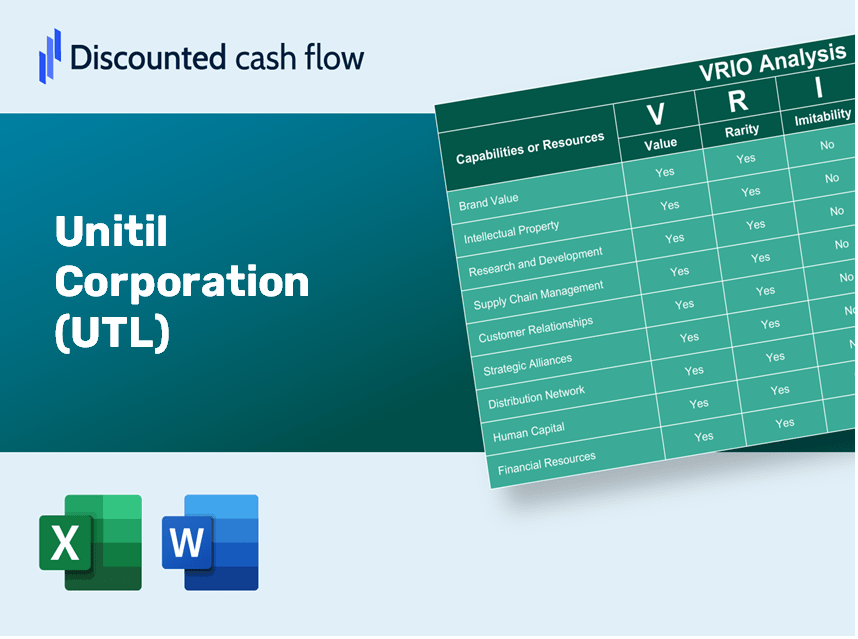 Unitil Corporation (UTL): VRIO Analysis [10-2024 Updated]