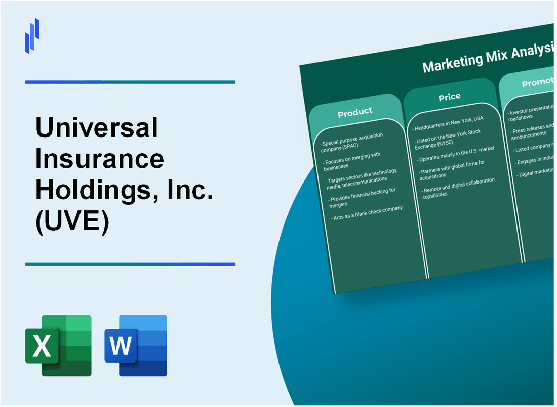 Marketing Mix Analysis of Universal Insurance Holdings, Inc. (UVE)