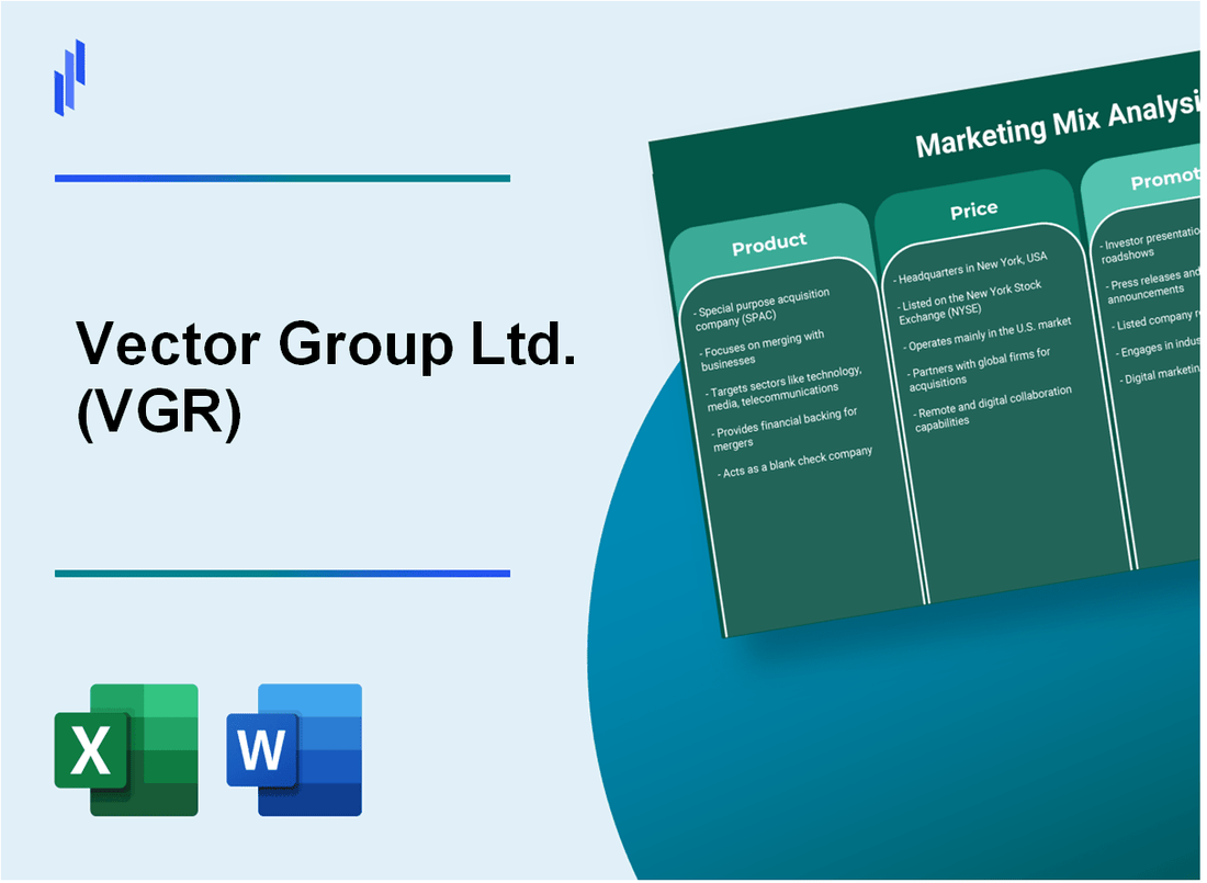 Marketing Mix Analysis of Vector Group Ltd. (VGR)