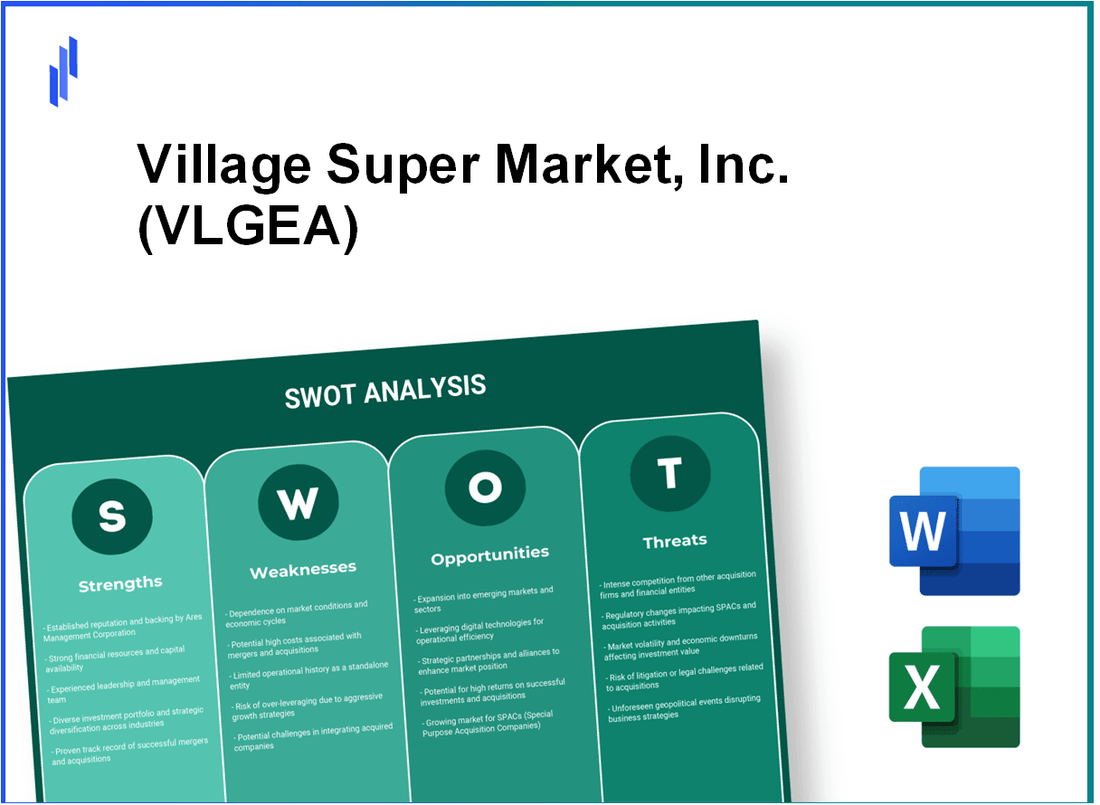 Village Super Market, Inc. (VLGEA) SWOT Analysis