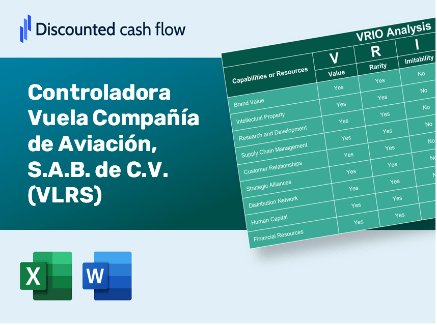 Controladora Vuela Compañía de Aviación, S.A.B. de C.V. (VLRS): VRIO Analysis [10-2024 Updated]