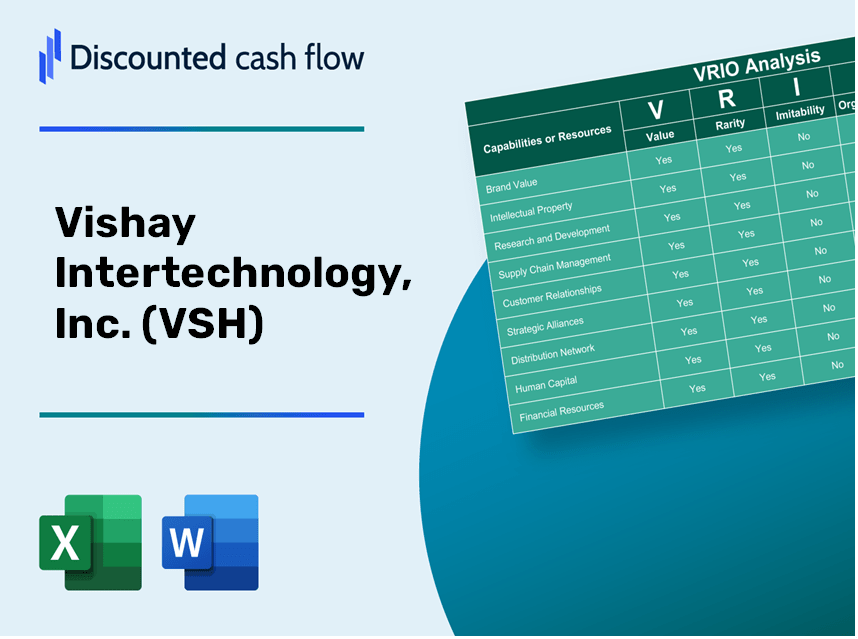 Vishay Intertechnology, Inc. (VSH): VRIO Analysis [10-2024 Updated]