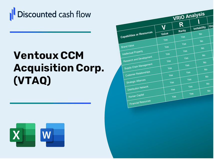 Ventoux CCM Acquisition Corp. (VTAQ): VRIO Analysis [10-2024 Updated]