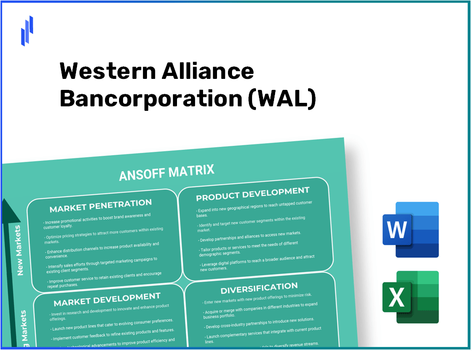 Western Alliance Bancorporation (WAL)Ansoff Matrix