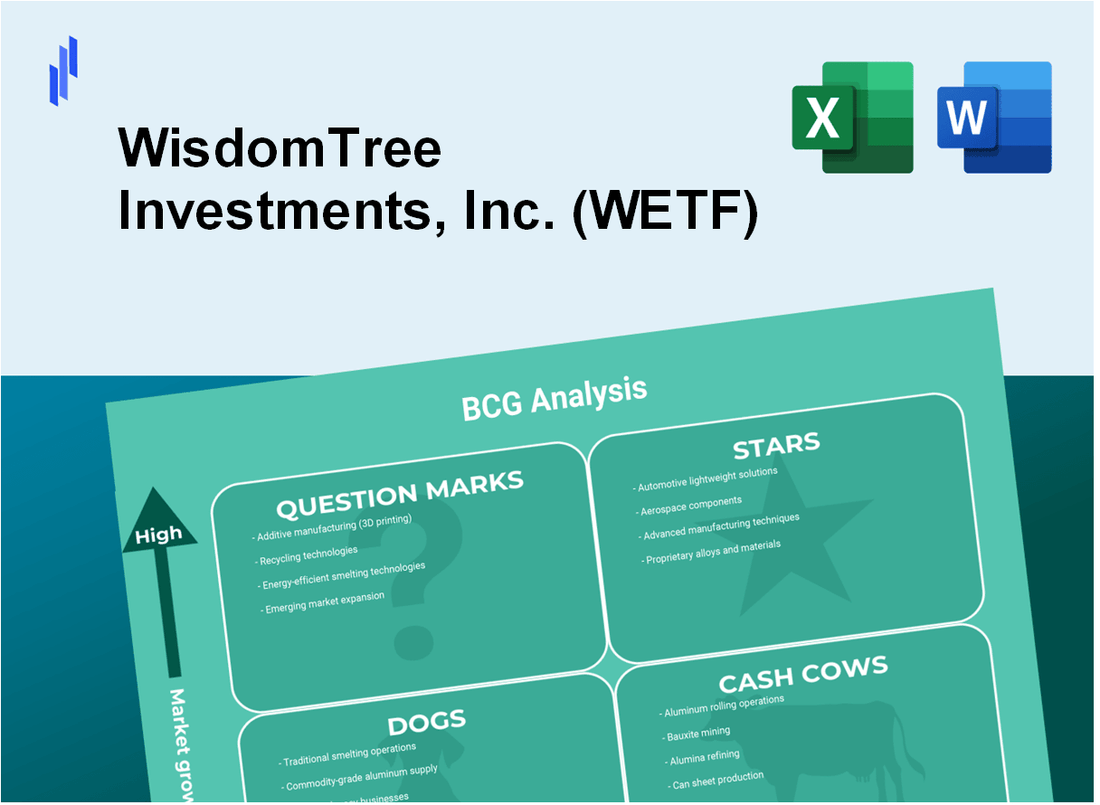 WisdomTree Investments, Inc. (WETF) BCG Matrix Analysis