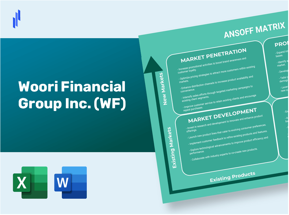 Woori Financial Group Inc. (WF)Ansoff Matrix