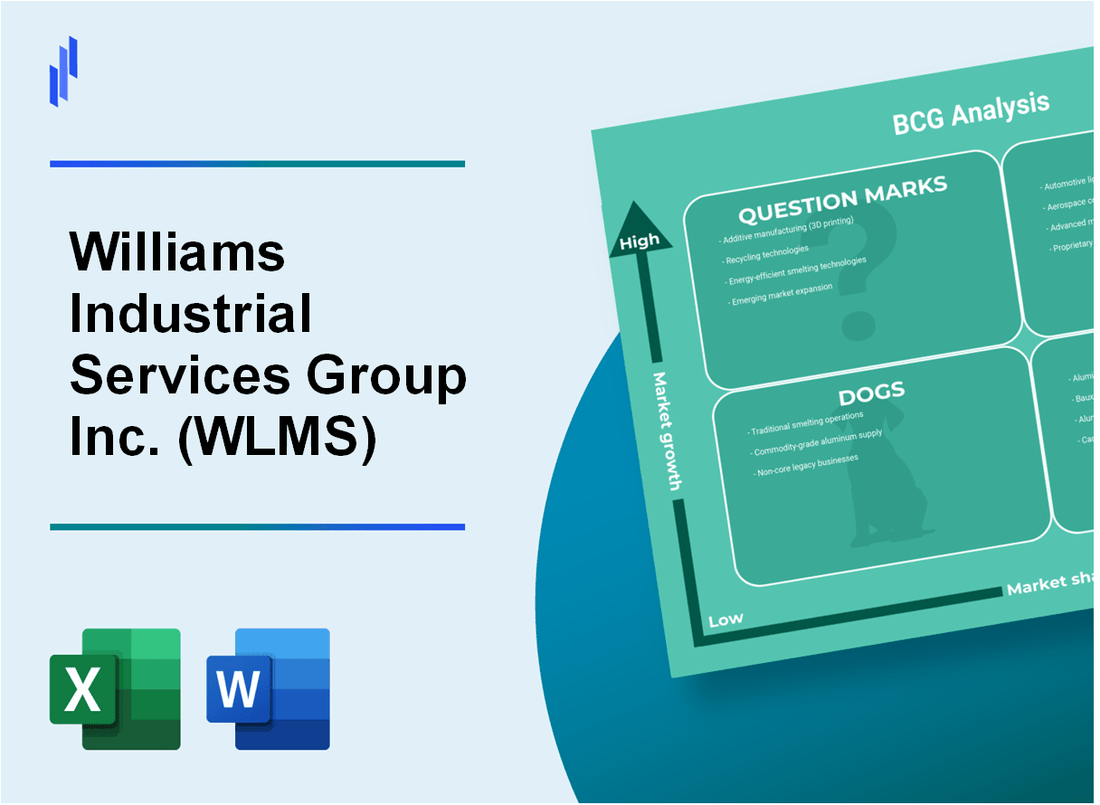 Williams Industrial Services Group Inc. (WLMS) BCG Matrix Analysis