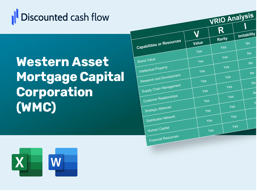 Western Asset Mortgage Capital Corporation (WMC): VRIO Analysis [10-2024 Updated]