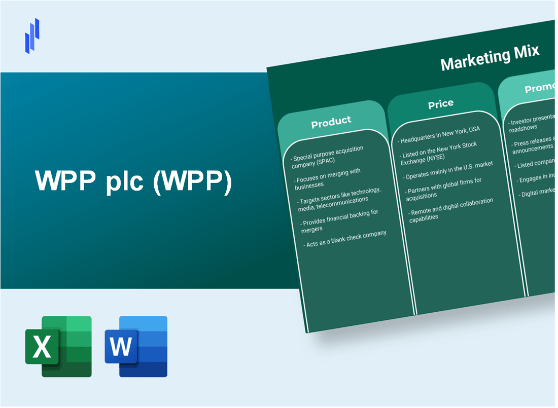 Marketing Mix Analysis of WPP plc (WPP)