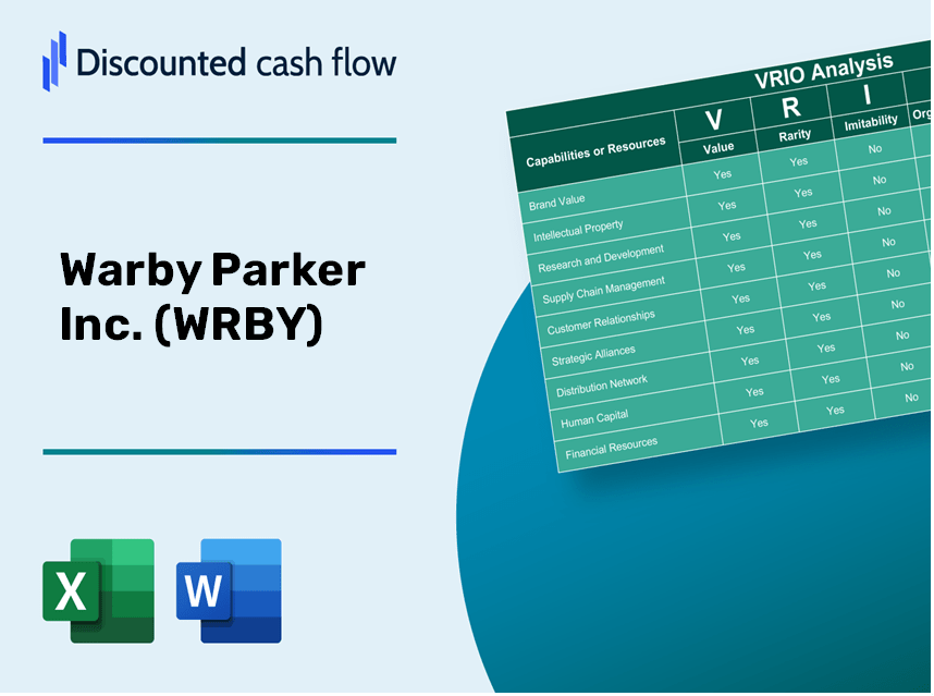 Warby Parker Inc. (WRBY): VRIO Analysis [10-2024 Updated]