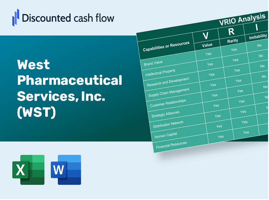 West Pharmaceutical Services, Inc. (WST): VRIO Analysis [10-2024 Updated]