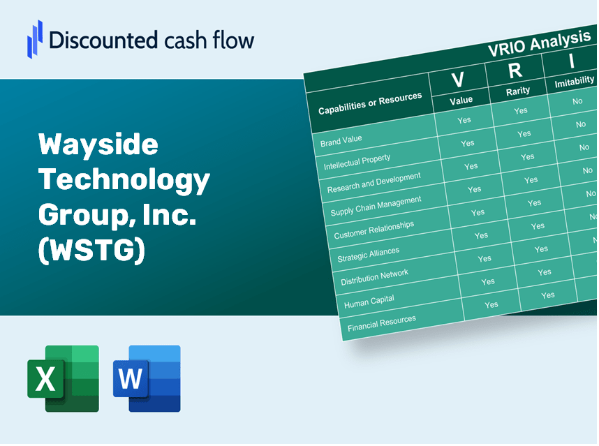 Wayside Technology Group, Inc. (WSTG): VRIO Analysis [10-2024 Updated]