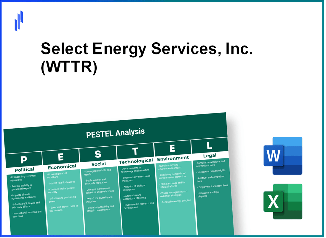 PESTEL Analysis of Select Energy Services, Inc. (WTTR)