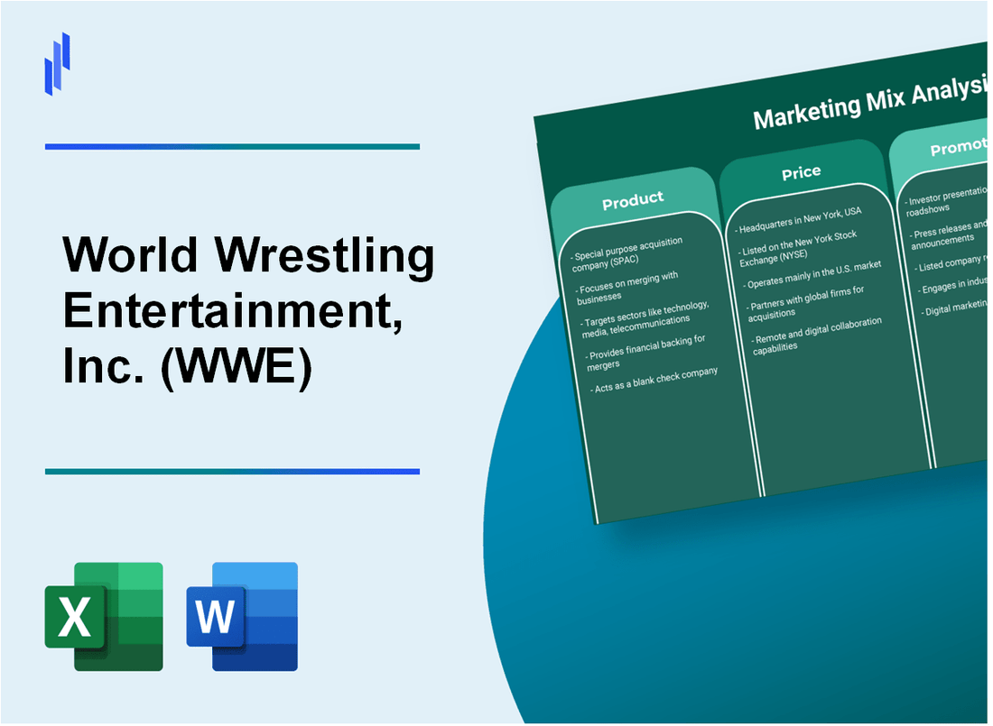 Marketing Mix Analysis of World Wrestling Entertainment, Inc. (WWE)