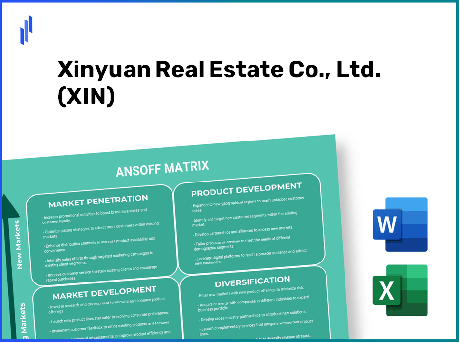 Xinyuan Real Estate Co., Ltd. (XIN)Ansoff Matrix