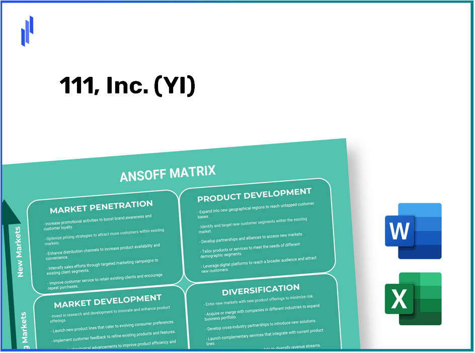 111, Inc. (YI)Ansoff Matrix