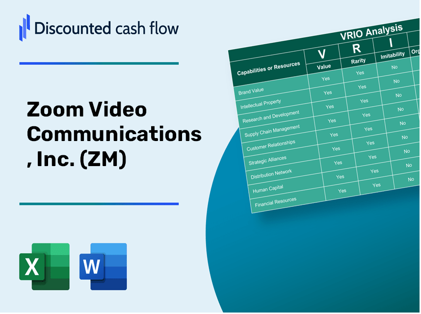 Zoom Video Communications, Inc. (ZM): VRIO Analysis [10-2024 Updated]