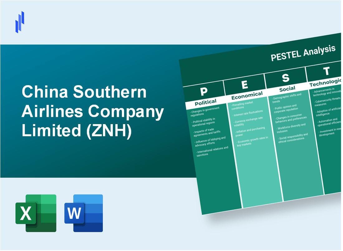 PESTEL Analysis of China Southern Airlines Company Limited (ZNH)