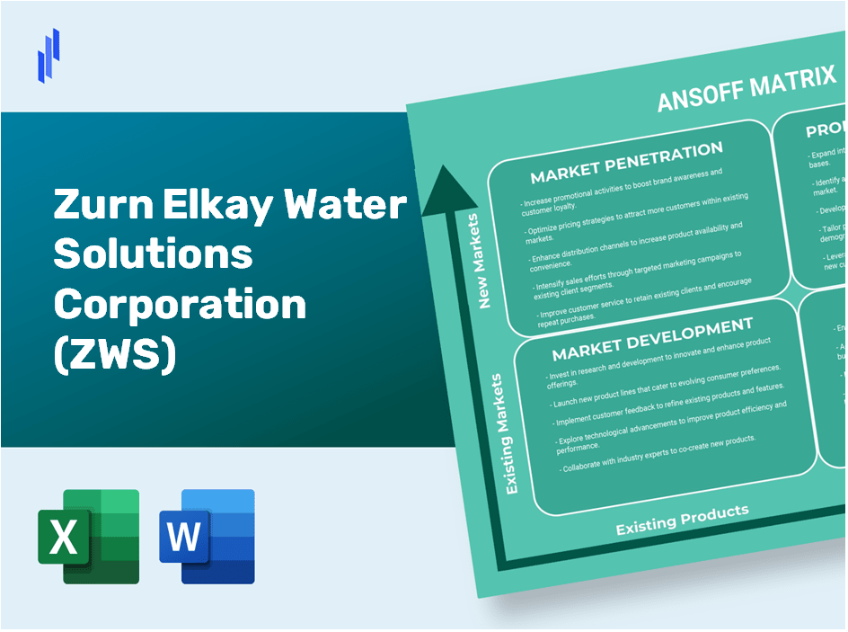 Zurn Elkay Water Solutions Corporation (ZWS)Ansoff Matrix